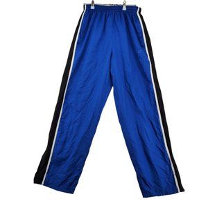 STARTER Pants Men's Active Wear Striped Pull on Drawstring Blue Size Medium